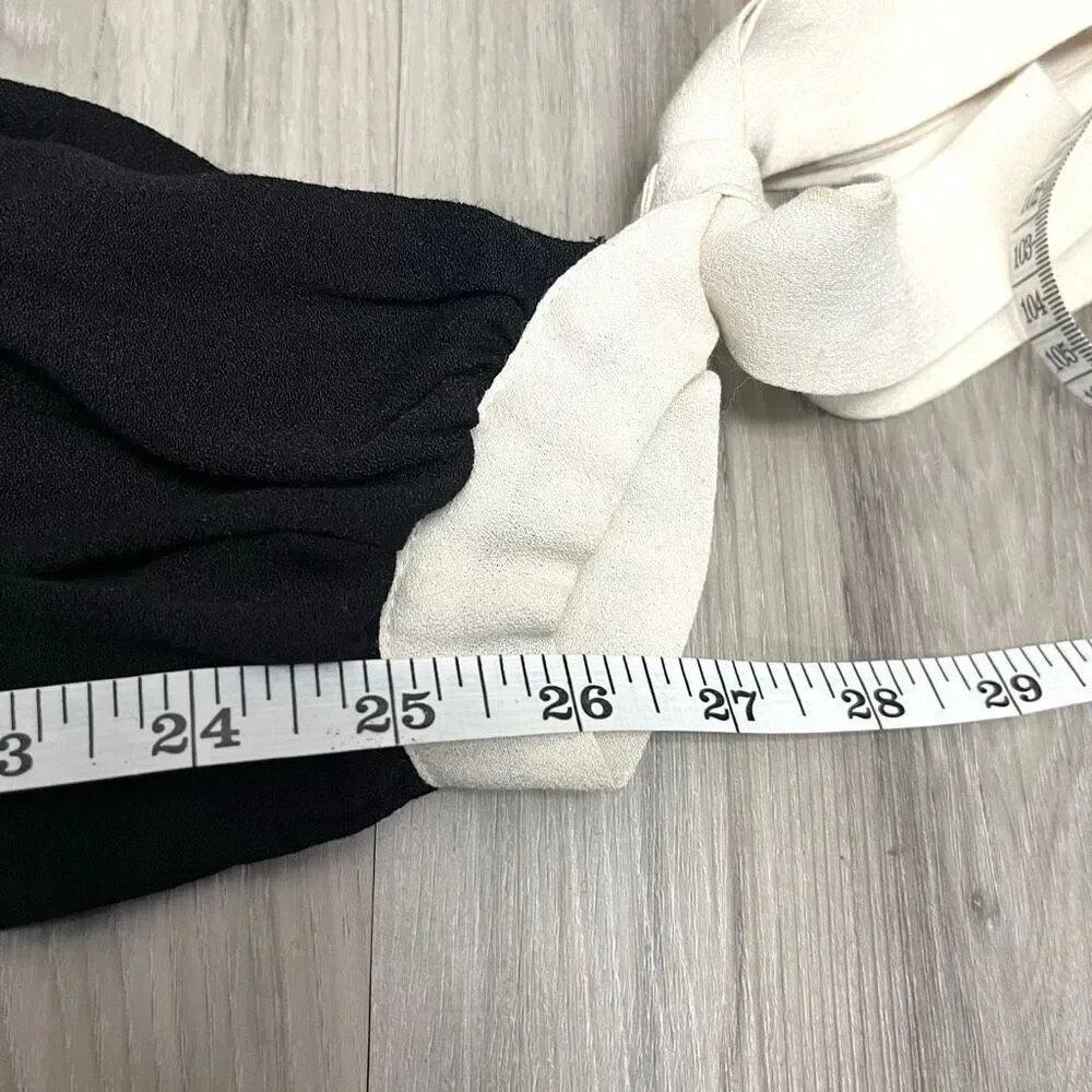 Harlyn Joggers‎ Women's XS Black Pull On Tie Bow Ankle